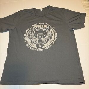 New York City Mud Coffee Charcoal Graphic Tee